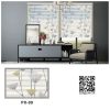 Rèm cầu vồng hoa văn hiện đại PX-09